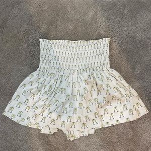 Champagne Koch Skirt